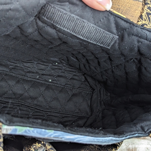 Hand Crafted Bingo/Tote Bag Asian Inspired Cotton Fabric - Picture 4 of 7